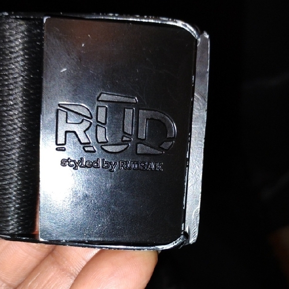 REPOSHING- RUDSAK Black Puffer Coat with Fur Trim - Picture 5 of 15